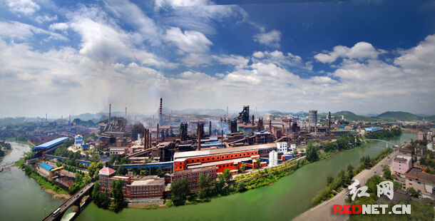 涟钢 “绿色高炉”保护碧水蓝天